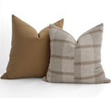 Mesa Wheat Offset Pillow Cover
