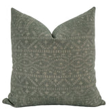 Elias | Gray Green Pillow Cover