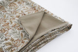 Fall Bloom | Sage Block Print Table Runner (Two Sided Design)