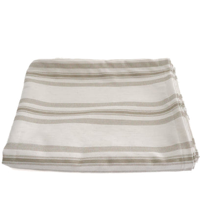 Perennial Stripe | Olive Table Cloth