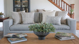 Earthen Taupe Linen Pillow Cover