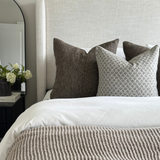 Lollo Rossa | Gray Pillow Cover