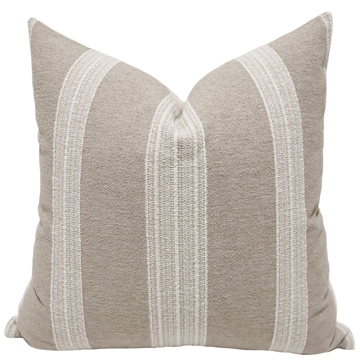 Ivory Ridge Stripe Pillow Cover