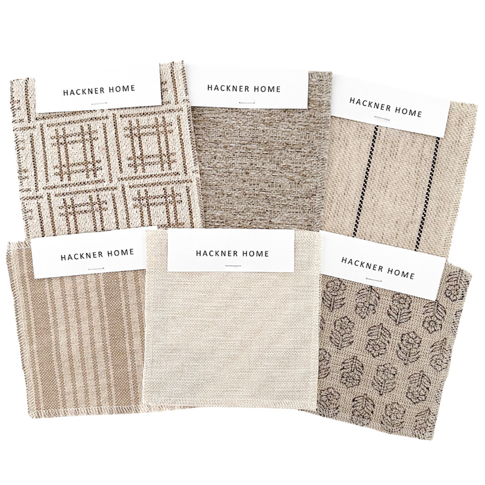 Fabric Sample Kit | Linen & Neutrals