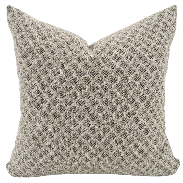 Lollo Rossa | Gray Pillow Cover