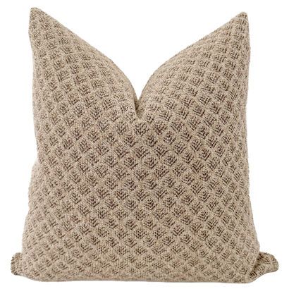 Lollo Rossa | Brown Pillow Cover