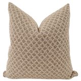 Lollo Rossa | Brown Pillow Cover