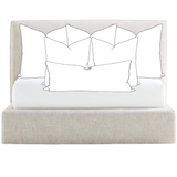 Bed Pillow Insert Combo for Long Lumbar