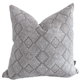 Madigan | Gray Outdoor Pillow Cover
