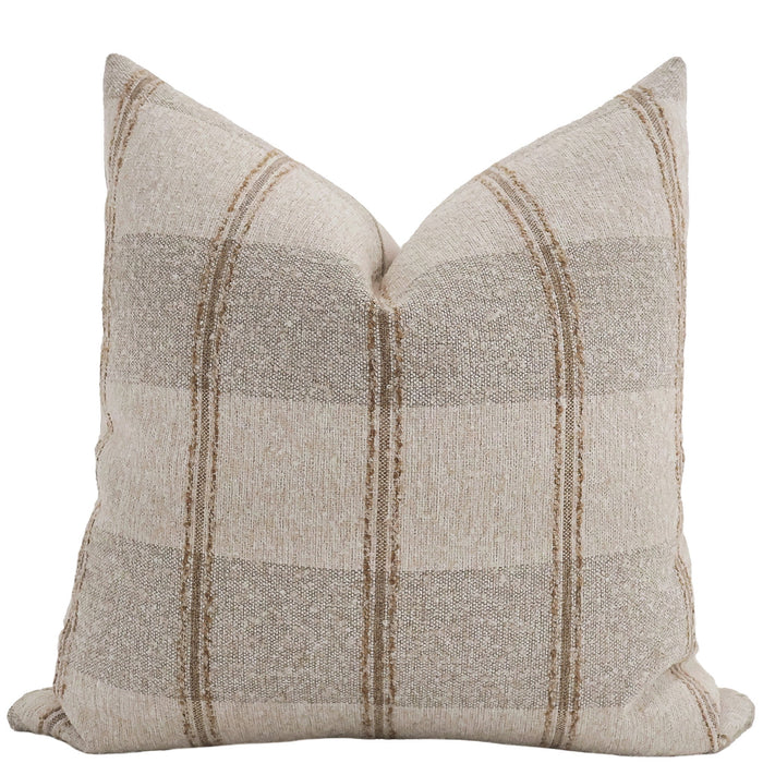 Mesa Stripe | Wheat Pillow Cover