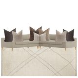 Sectional Pillow Combo 'Modern Earth'