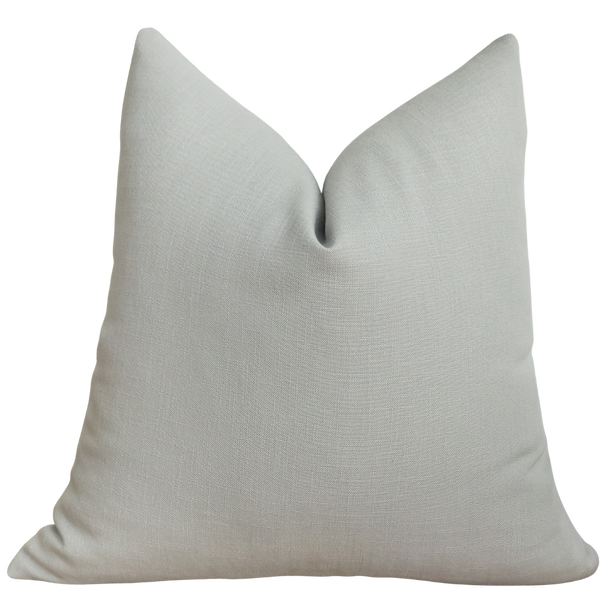 Muted Pearl Gray Pillow Cover