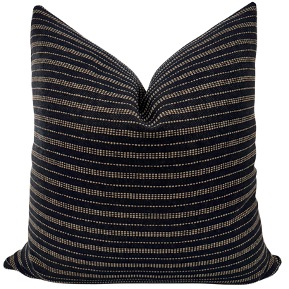 Jute Stripe Pillow Cover