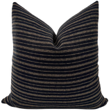 Jute Stripe Pillow Cover