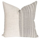 Mod Brown Linen Pillow Cover