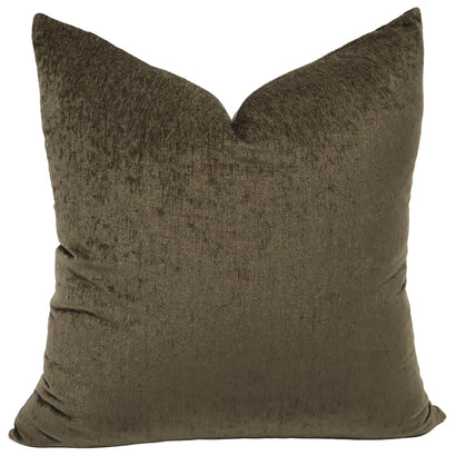 Olive Marlowe Velveteen Pillow Cover