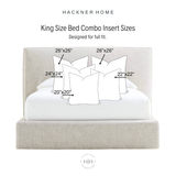 Bed Pillow Insert Combo Paradise