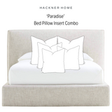 Bed Pillow Insert Combo Paradise