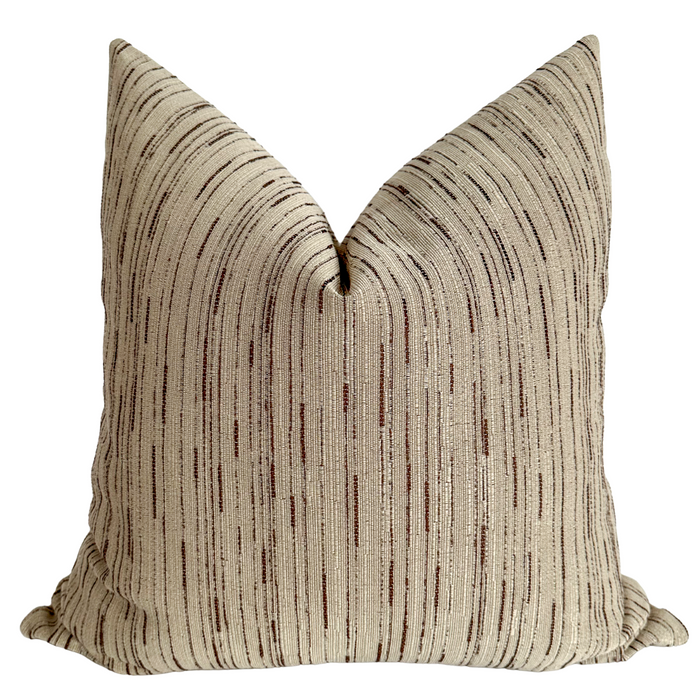 Stonehouse Brown Pillow Cover
