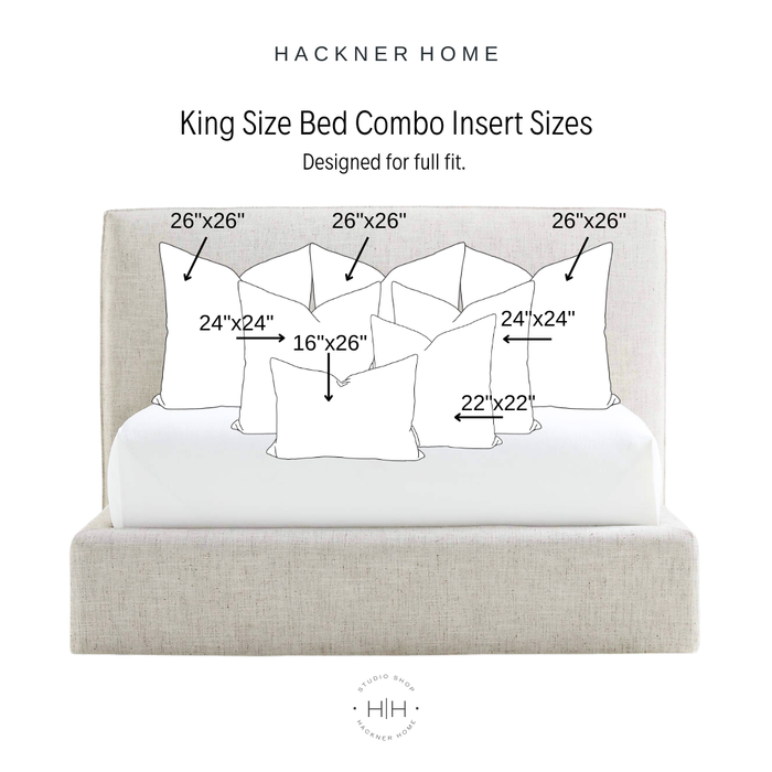 Bed Pillow Insert Combo Sleeping Beauty