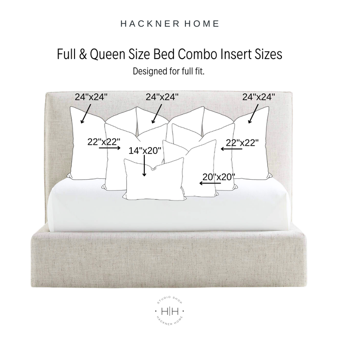 Bed Pillow Insert Combo Sleeping Beauty