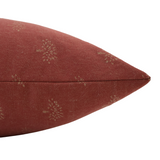 Vintage Red Pillow Cover