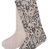 Yule & Vintage Stripe Christmas Stocking Set of Two
