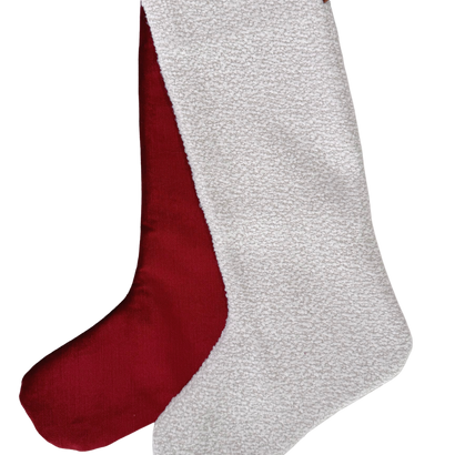 Santa Baby Christmas Stocking Set of Two