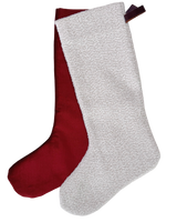 Santa Baby Christmas Stocking Set of Two