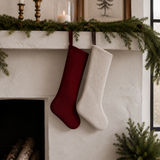 Santa Baby Christmas Stocking Set of Two
