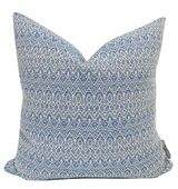 West Beach | Blue Pillow Cover