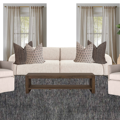 Modern Chic Living Room Pillow Combo