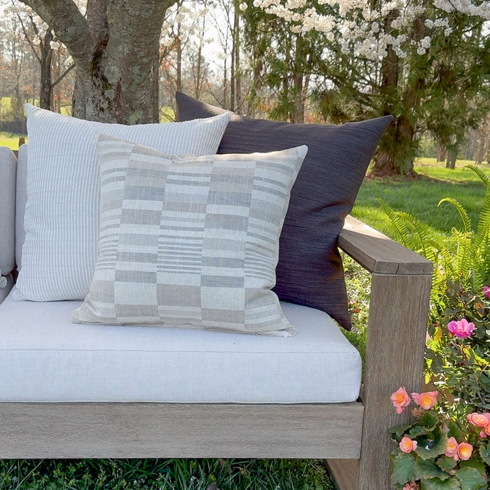 Offset Indoor/Outdoor Pillow Cover