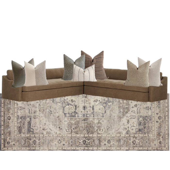 Sectional Pillow Combo 'The Quite Neutral'