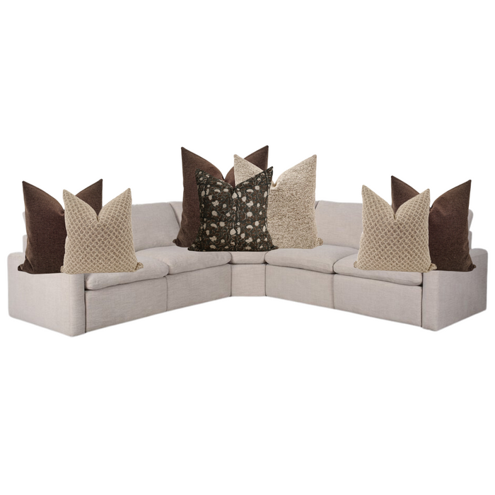 Sectional Pillow Combo 'Ember'