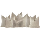 Sectional Pillow Combo 'Neutral Tones'