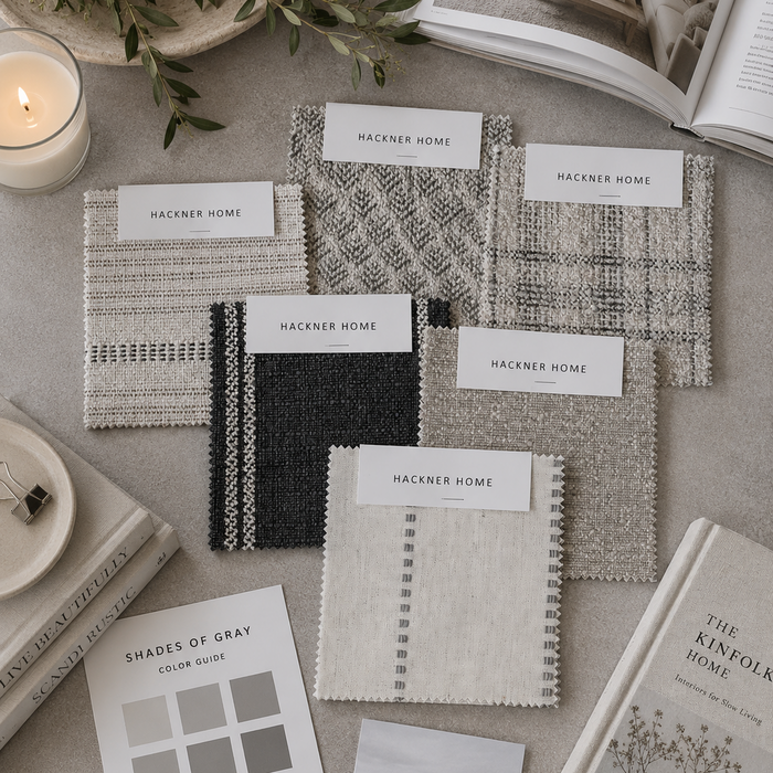 Fabric Sample Kit | Shades of Gray