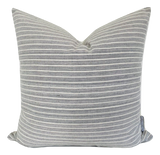 Stormy Pillow Cover | Gray Blue Pillow Cover