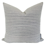 Stormy Pillow Cover | Gray Blue Pillow Cover