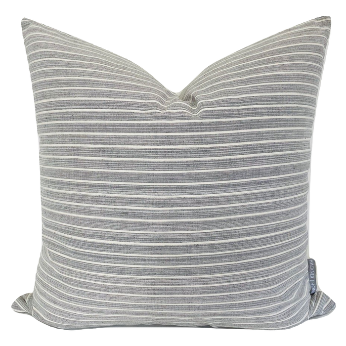 Stormy Pillow Cover | Gray Blue Pillow Cover