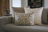 Woven Plaid | Sand Pillow Cover
