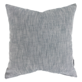 Textured Blue Woven Pillow Cover