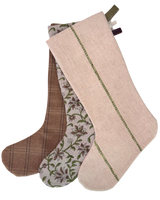 The Cottage Christmas Stocking Set of Three