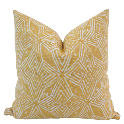 Twila Yellow | Outdoor Pillow Cover