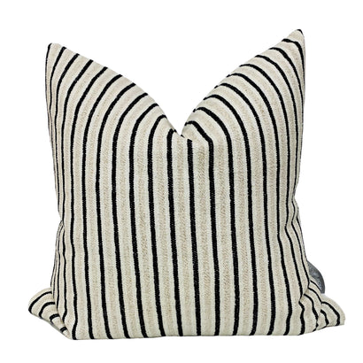 Striped Grain Sack Pillow Cover