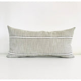 Weathered Stripe | Horizontal Narrow Pillow Cover