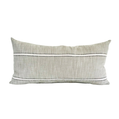 Weathered Stripe | Horizontal Narrow Pillow Cover