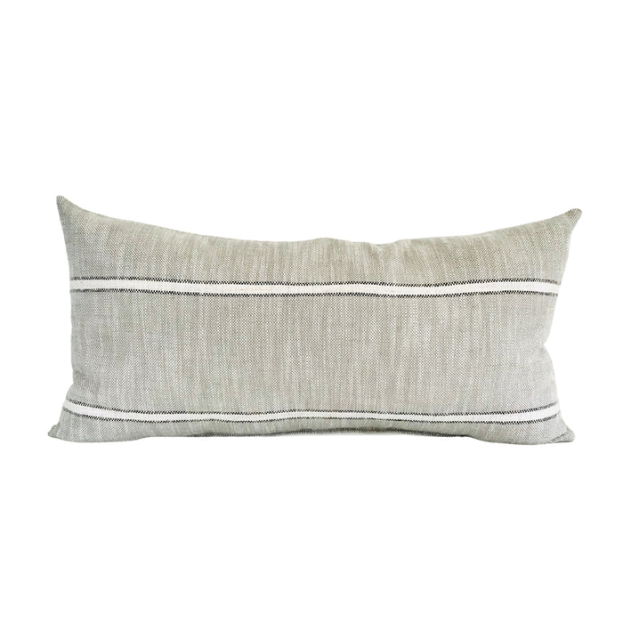 Weathered Stripe | Horizontal Narrow Pillow Cover