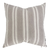 Vanilla Latte Stripes Pillow Cover