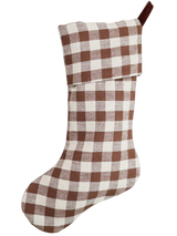 Warm Check Stocking | Heritage Design